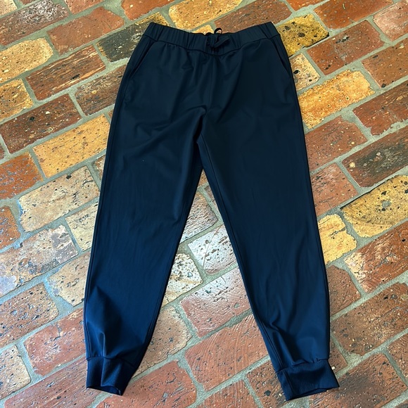 AJISAI Jogger Pants Stretch Waist With Drawstring & Pockets szM - Picture 2 of 12